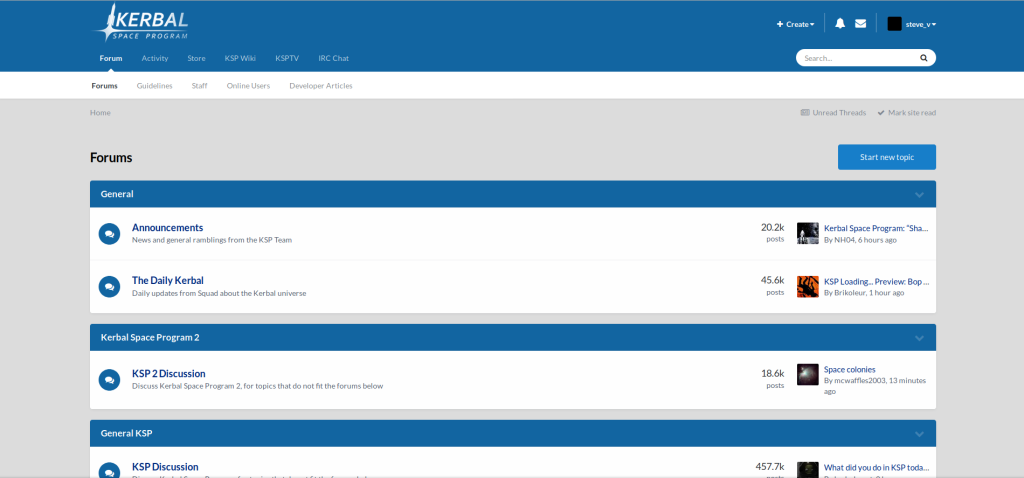 Forum UI Changes - Page 8 - Kerbal Network - Kerbal Space Program Forums